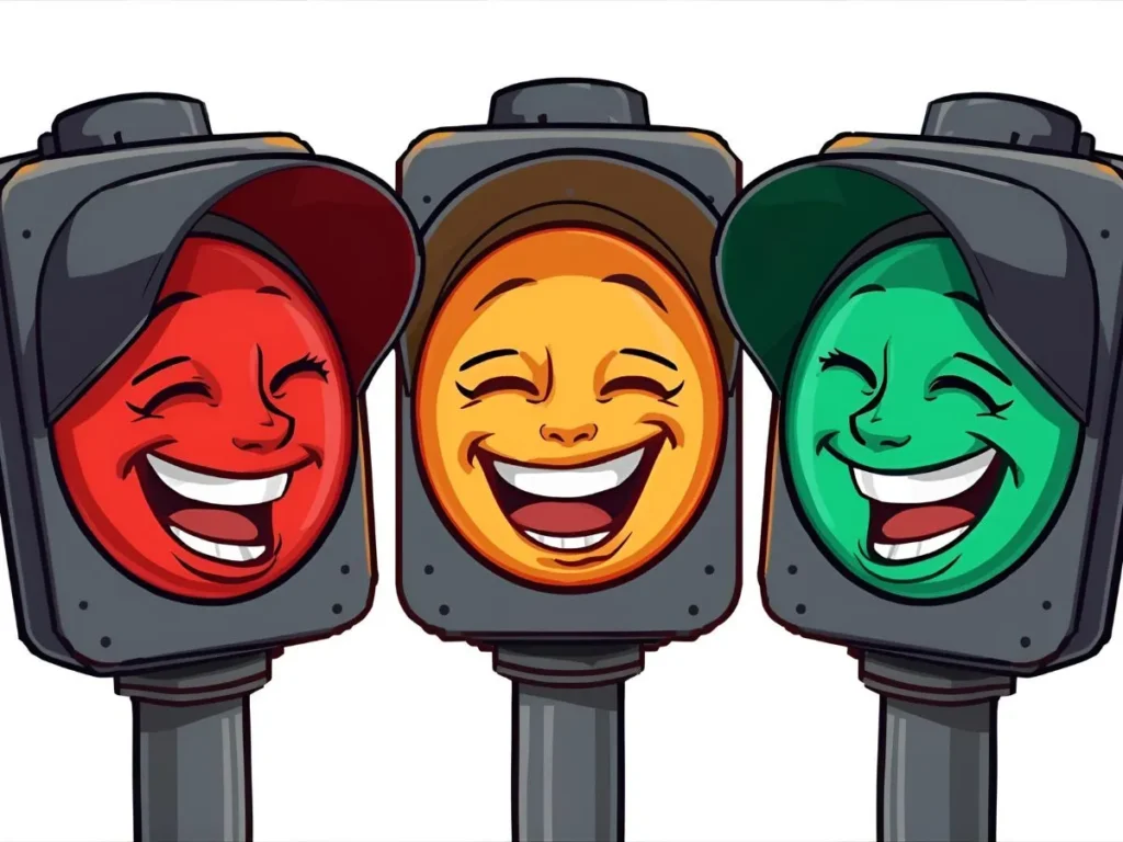 Classic Traffic Light Jokes 0ne Liner
