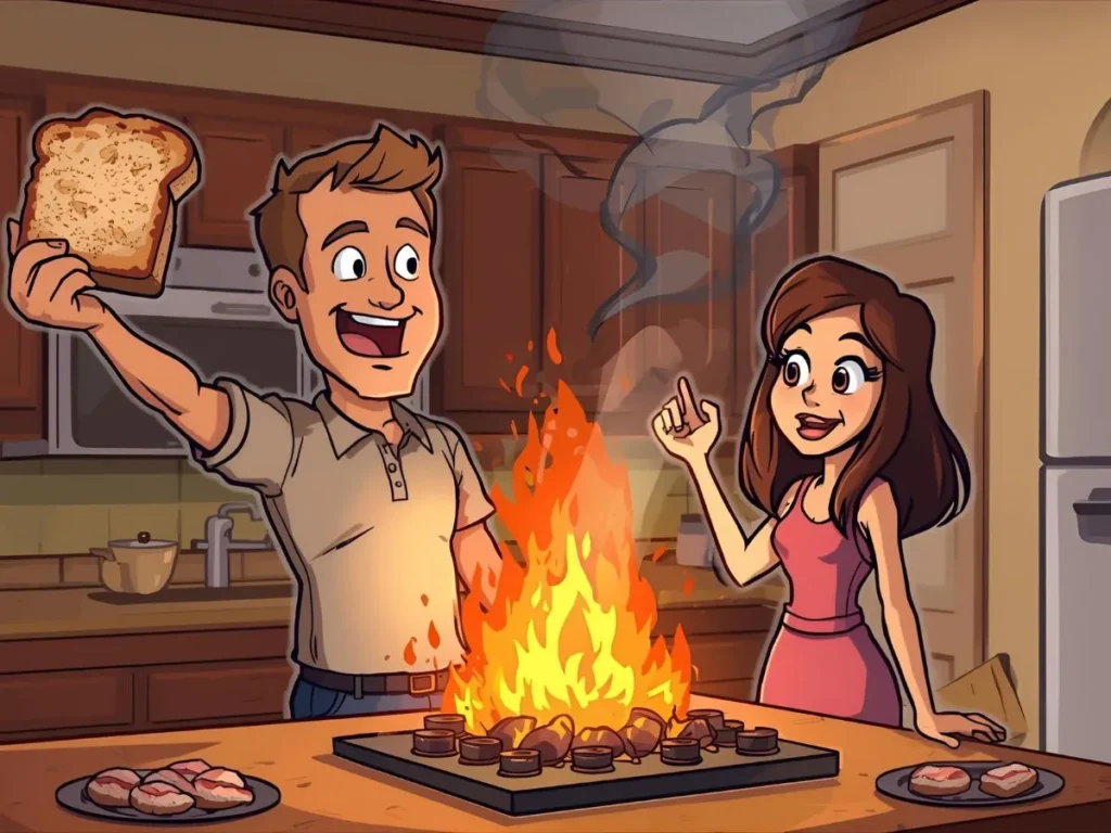 Cooking Husband Jokes 0ne Liner