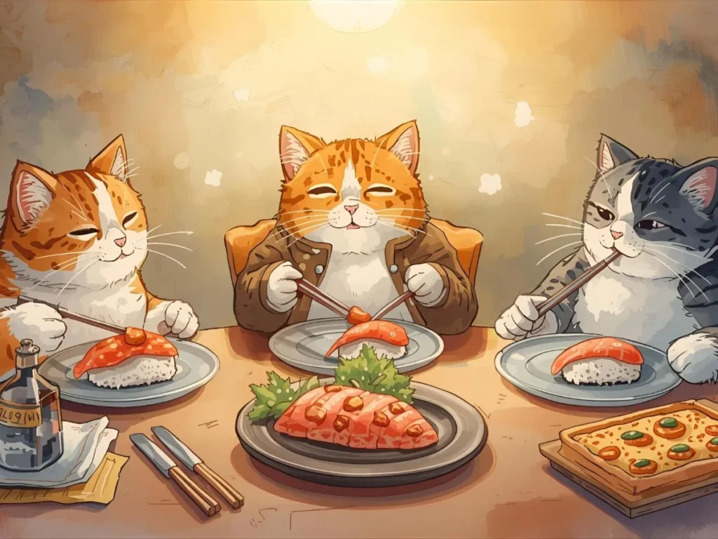 Funny Cat Jokes About Food