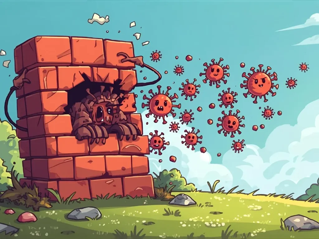 Hacker jokes 0ne liner about firewalls & networks