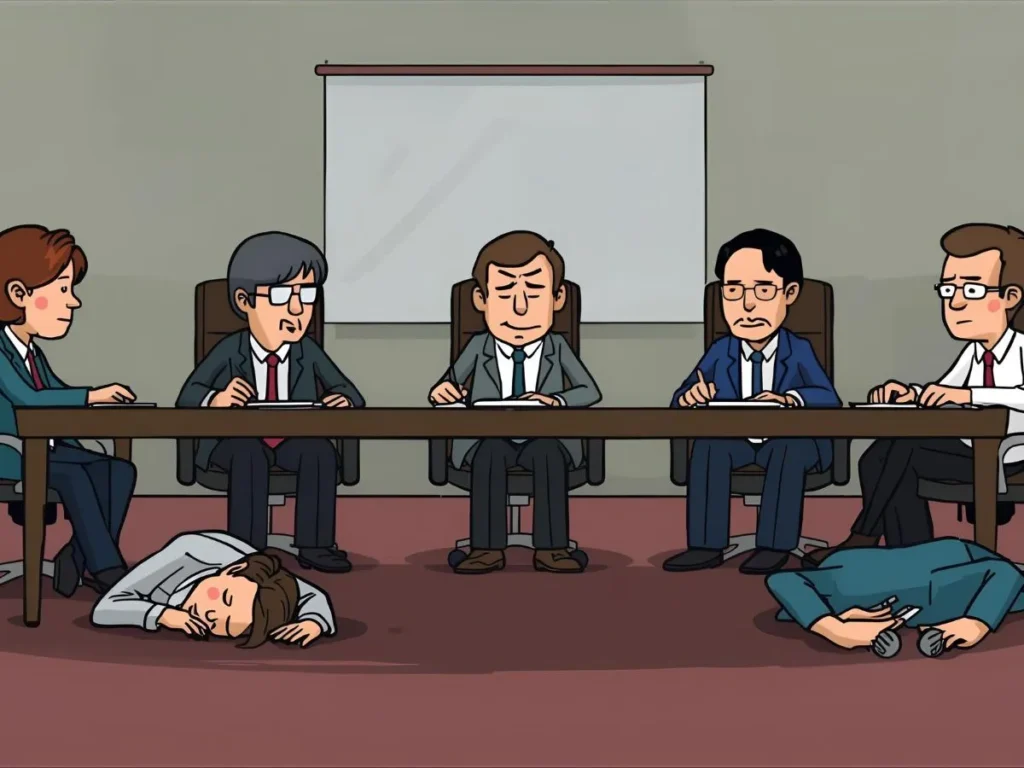 Office Meetings Jokes 0ne Liner