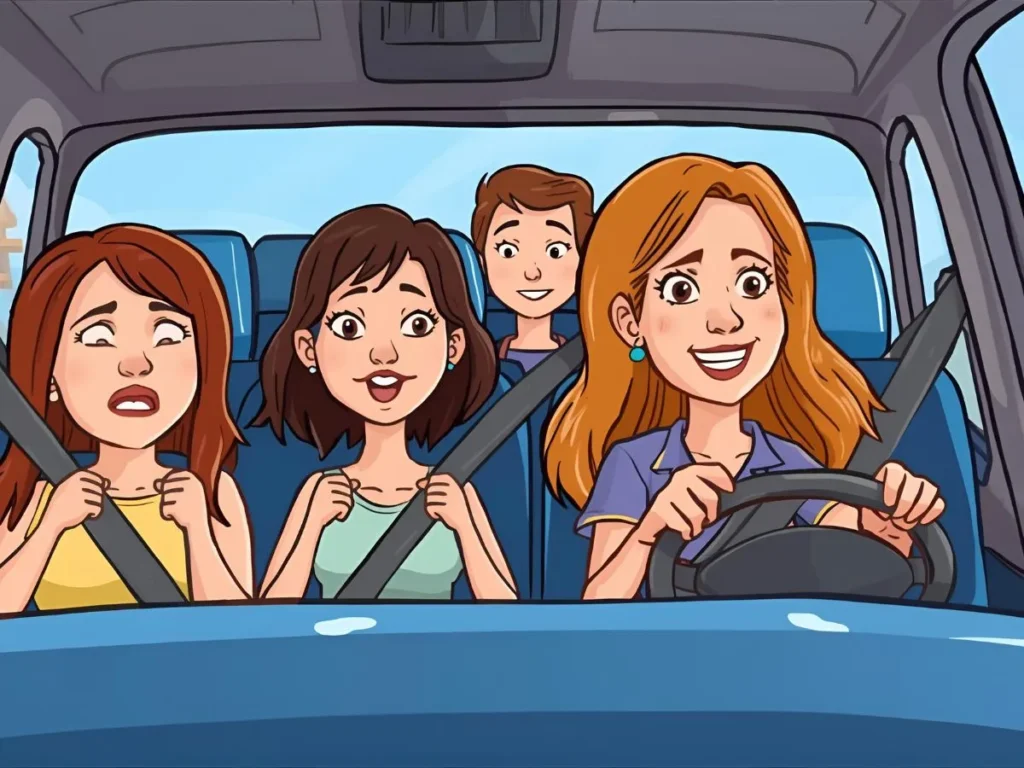 Passenger Side Bad Driver Humor