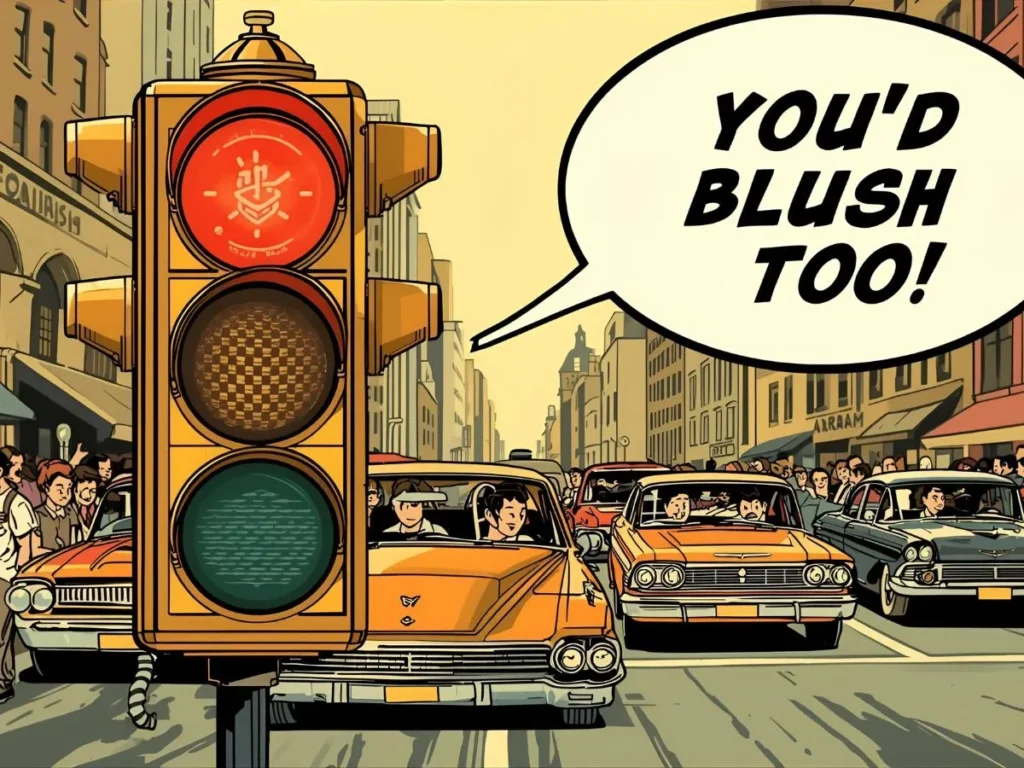 Classic Traffic Light Jokes Funny One Liner