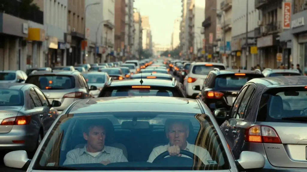 Clever puns and wordplay about traffic jams