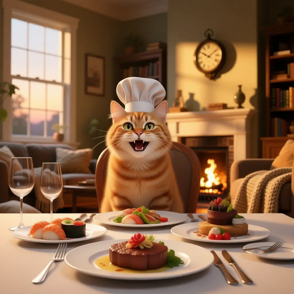 Foodie Feline One-Liners That Taste Like Fun 