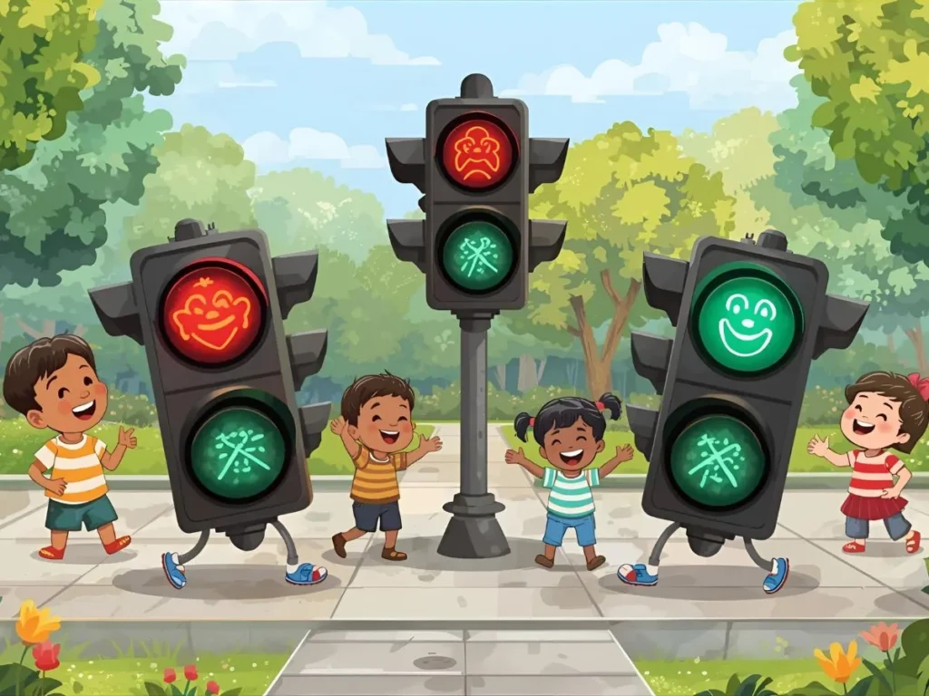 Red Light Green Light Game Puns for Playtime