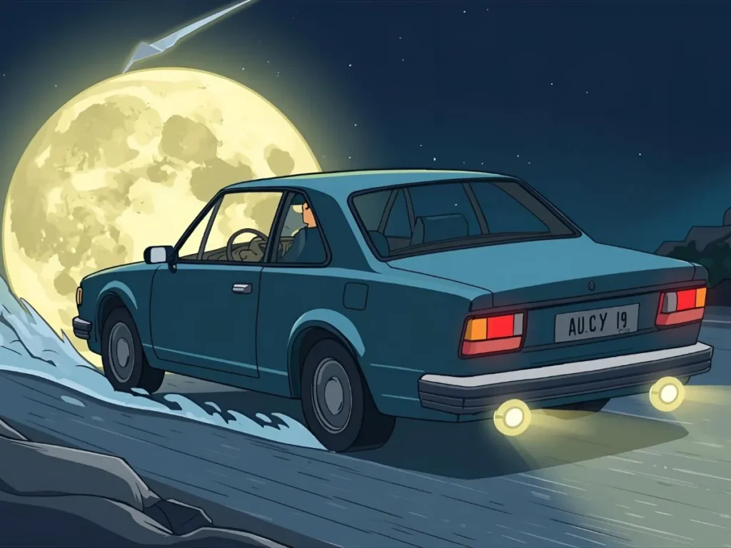 Reverse-parking and backing in jokes