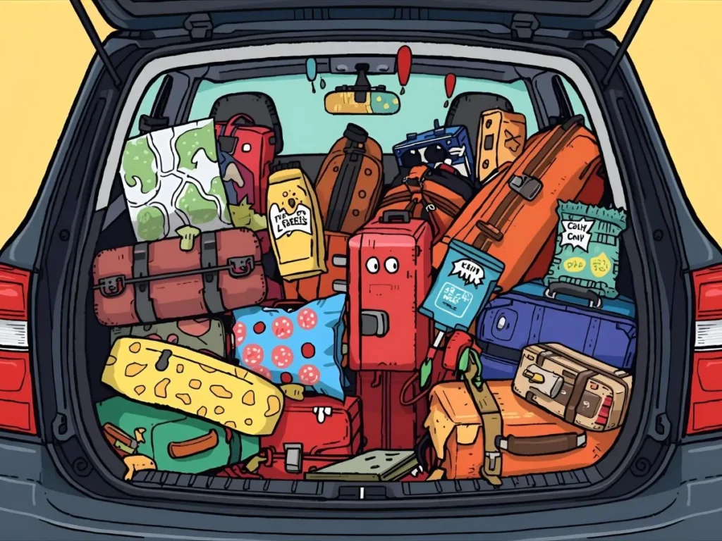 Road Trip Planning and Packing Jokes