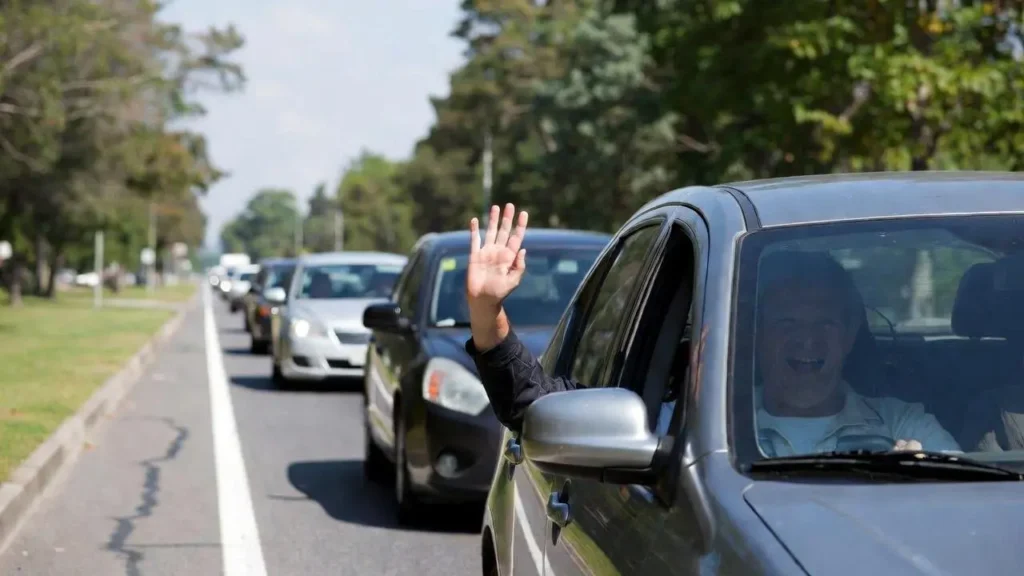 Sarcastic traffic jam jokes for frustrated drivers