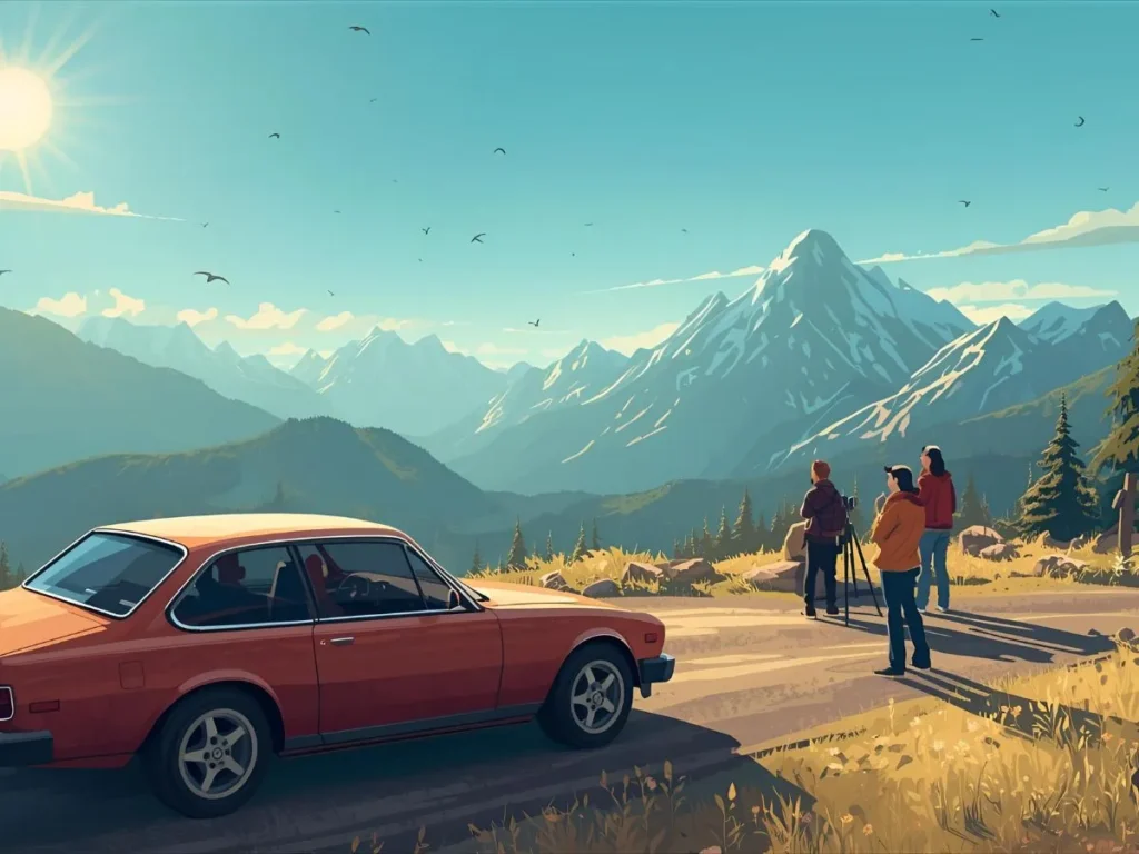 Scenic View and Nature Road Trip Humor