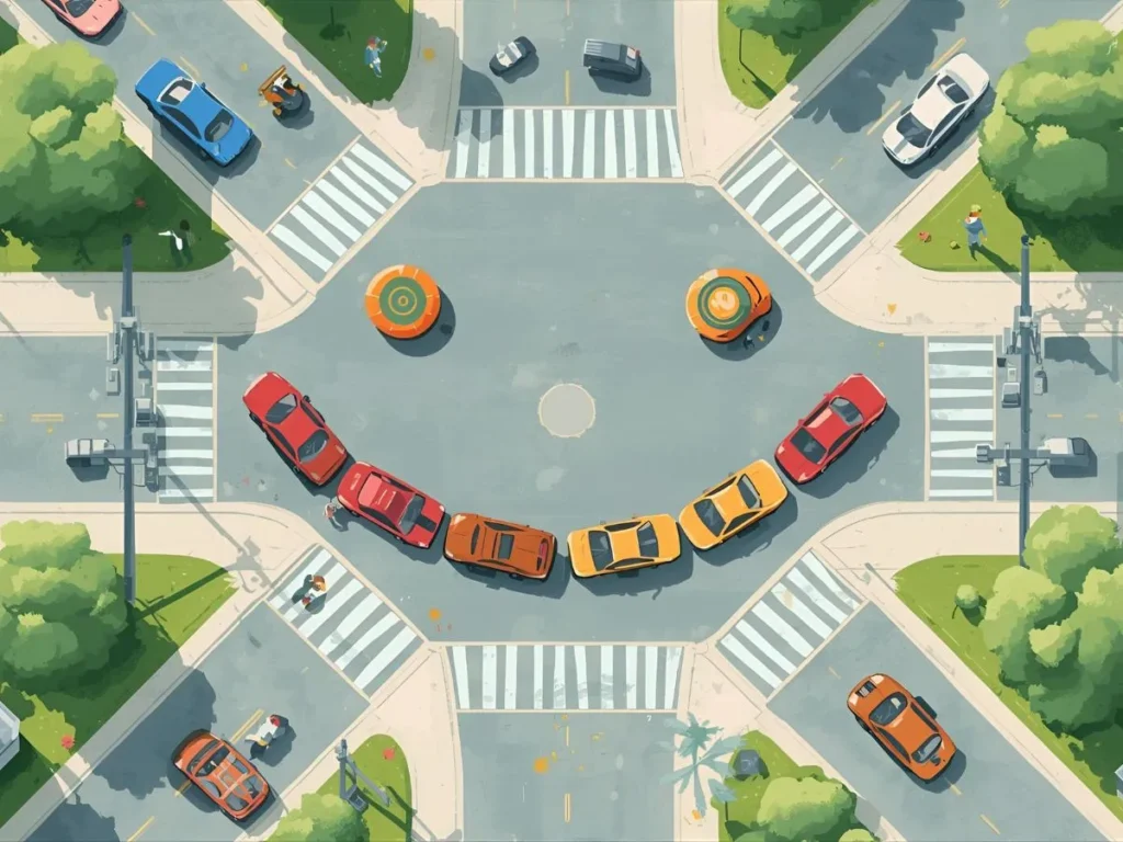 Short captions & memes with traffic jokes