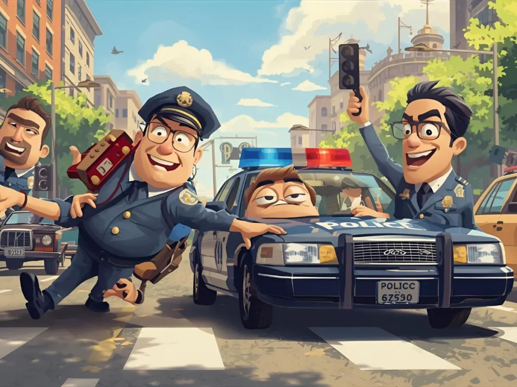 Traffic Cop and Law Humor with Road Jokes Funny 
