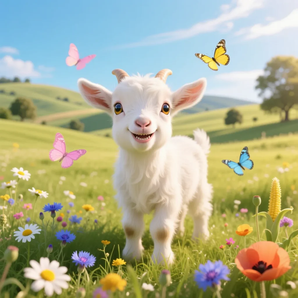 Kids-Friendly Goat Giggles 