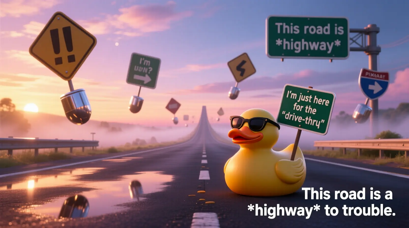 Road jokes 0ne liner