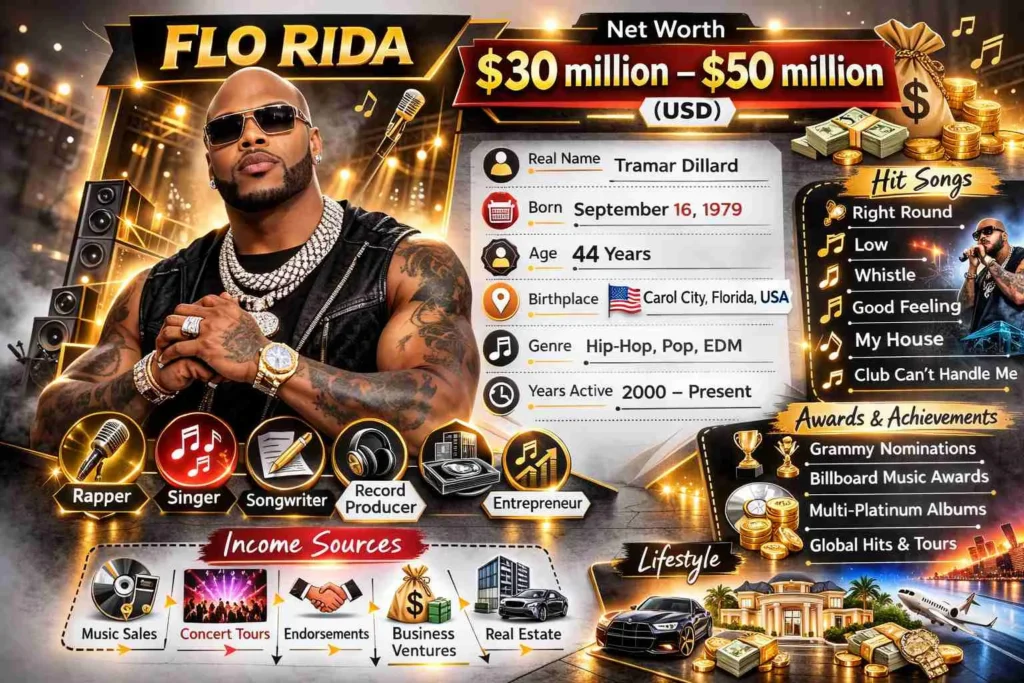 Flo Rida Net Worth