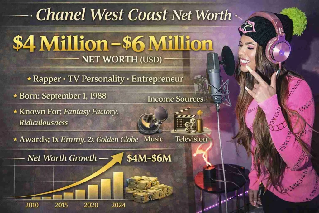 Chanel West Coast Net Worth