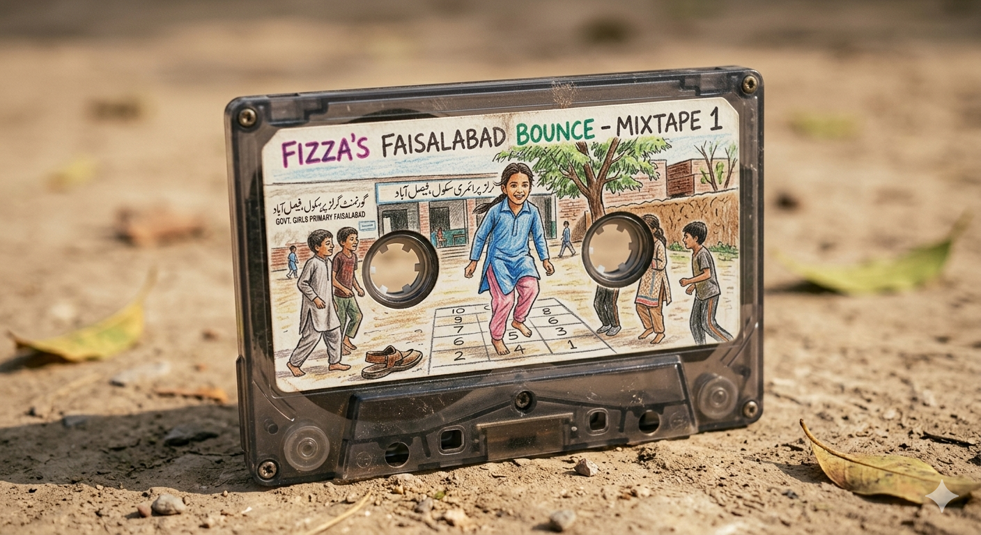 Modern mixtape concept showing cassette and digital music playlist elements explaining the mixtape meaning.