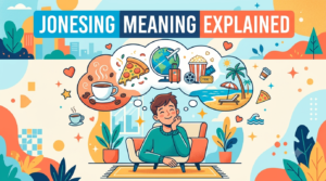 Jonesing meaning explained with examples of coffee, food, travel, entertainment, and everyday cravings